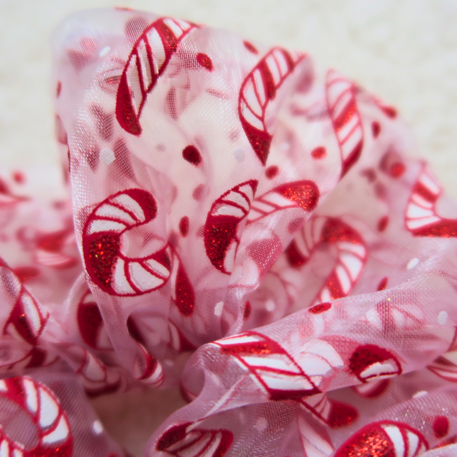 The Candy Cane Lane Scrunchie