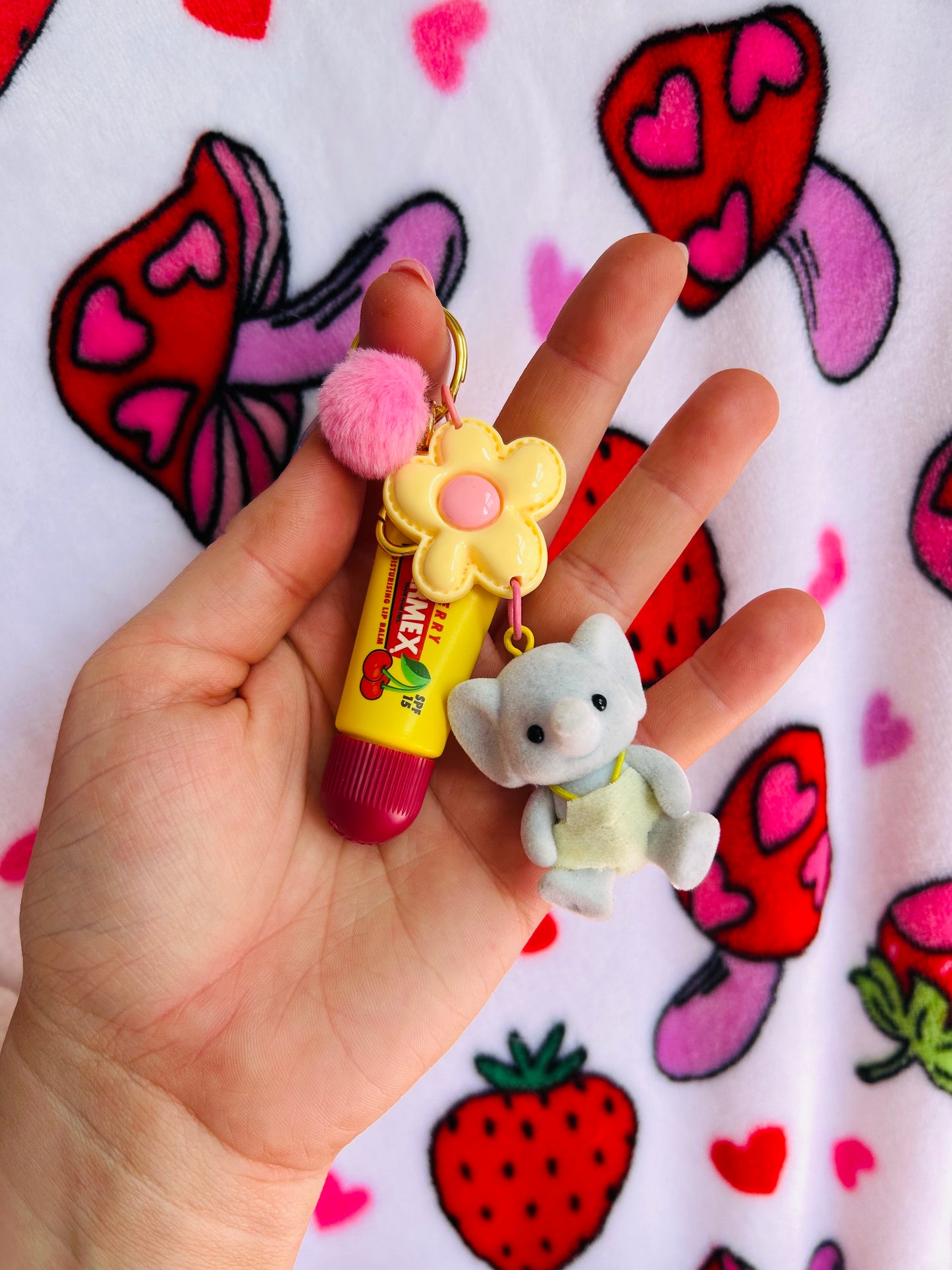 Sylvanian Families Cloud Kitty Keychain